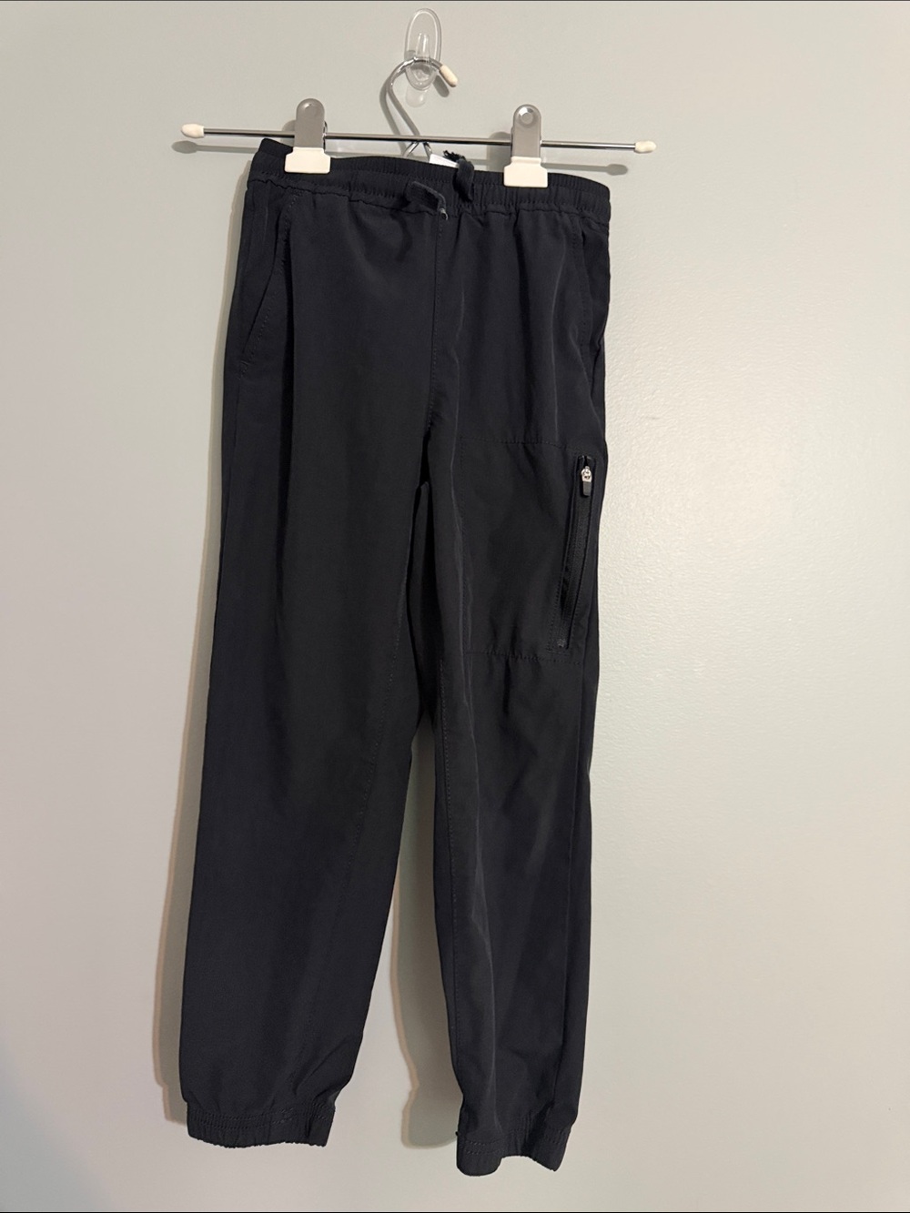 OshKosh B'gosh Black Drawstring Cargo Jogger Pants